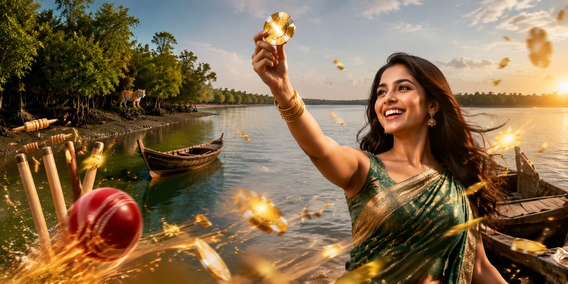 সুন্দরবন ক্রিকেট বেটিং মোডেল খেলা উপভোগ করছেন